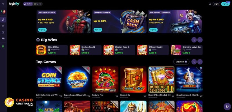 Conoce a Highflybet: El Mejor Casino en Línea para Ganar con Bono y Spins - overview